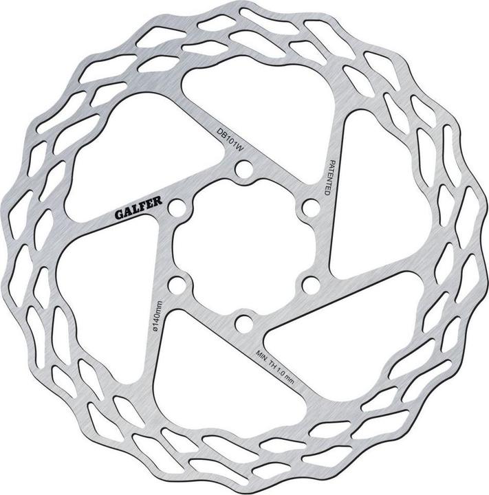 Image du produit Galfer Bike Disques de frein Wave Fixed Road (140 mm)