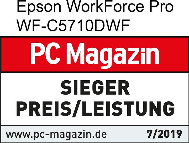 Produktbild Epson WF-C5710DWF WorkForce Pro (Tintenpatrone, Farbe)