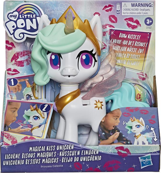 Actual product image My Little Pony Kiss Unicorn Princess Celestia