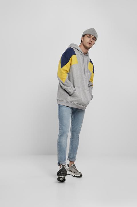 Actual product image Urban Classics Oversize 3-Tone Hoody (M)