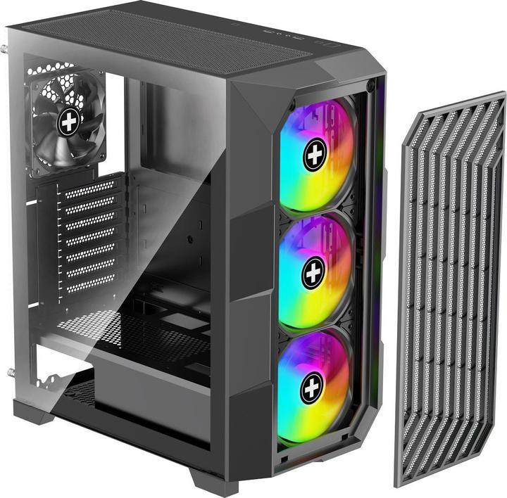 Produktbild Xilence Xilent Breeze II ATX PC Case black (mATX, Mini-ITX, ATX)