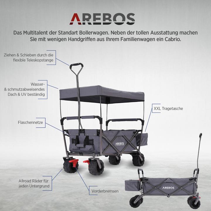 Actual product image Arebos Handcart