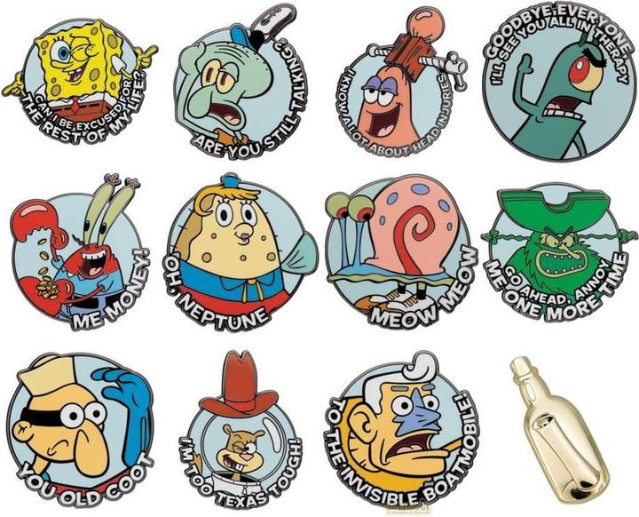 Immagine prodotto Fanattik SpongeBob SquarePants Spilletta misteriosa da esposizione (12)