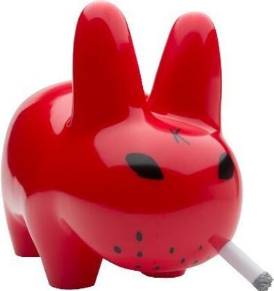Immagine prodotto Kidrobot Frank Kozik: Smorkin' Labbit Red Lustre Gloss 10 pollici Vinyl Art Figure