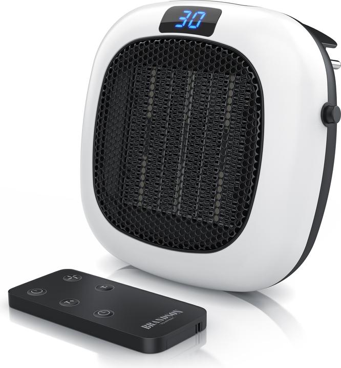 Brandson Steckdosen Mini Heizlüfter (700 W)