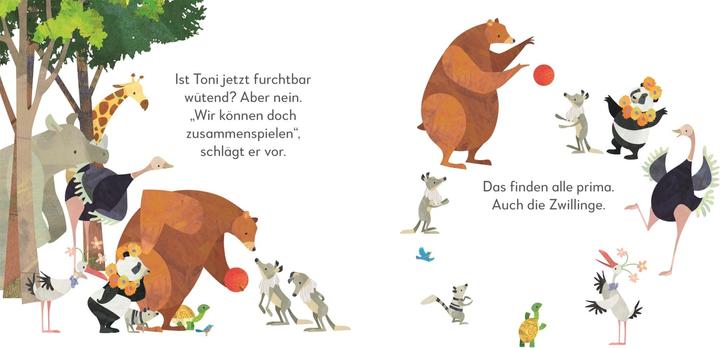 Actual product image Toni & Lou Der erste Tag in der Waldschule (German, Jonny Lambert, DK Verlag - Kids, Sandra Grimm, 2023)