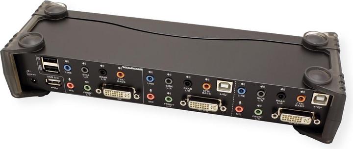 Produktbild Aten CS1782A, 2 Port USB Hub KVM Switch mit 3D, DVI & 7.1