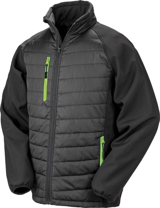 Black, Fluorescent Green