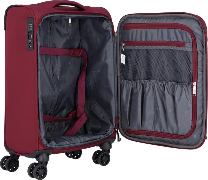 Immagine prodotto D&N Travel Line 9504 Carrello cabina a 4 ruote S 55 cm (35 l, Bagaglio a mano (fino a 50 litri))