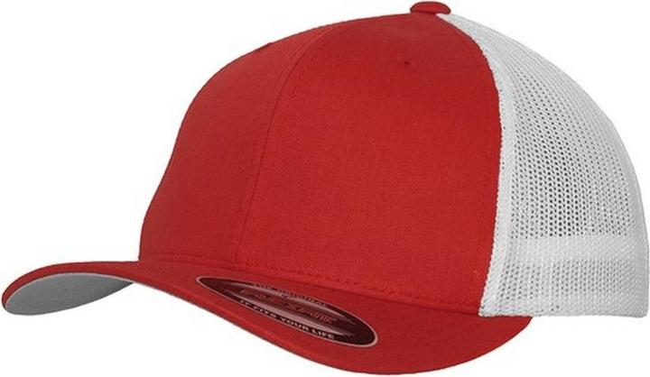 Flexfit Erwachsene zweifarbige Mesh Trucker Cap (One Size)