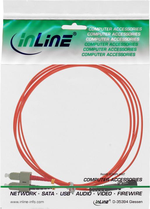 Actual product image InLine LWL Duplex cable (CAT6, 3 m)