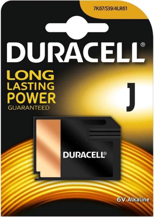 Image du produit Duracell Batterie 7K67 Flatpack 4LR61, V4918, V4018, 5000394767102 (1 pcs, J, 570 mAh)