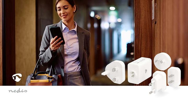 Produktbild Nedis Reise-Adapter - 100-240 V AC 50/60 Hz - 65 W - Weiss