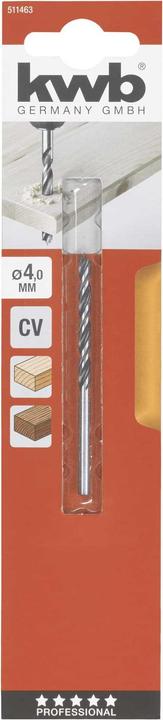 Actual product image kwb CV wood drill 4.0 mm (4 mm)