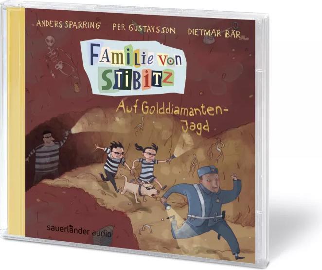 Produktbild Familie von Stibitz – Auf Golddiamanten-Jagd (Per Gustavsson, Anders Sparring, Friederike Buchinger, Dietmar Bär, Deutsch)