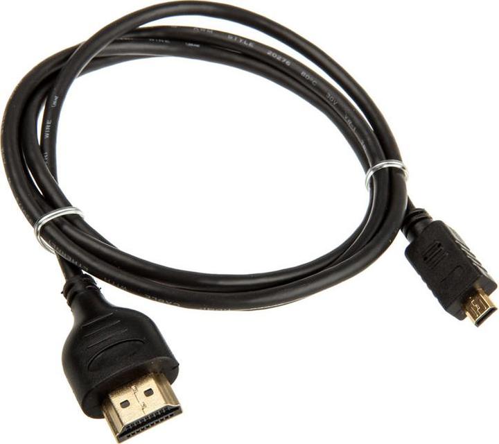 Actual product image InLine HDMI (Typ A) — micro HDMI (Typ D) (1 m, HDMI)