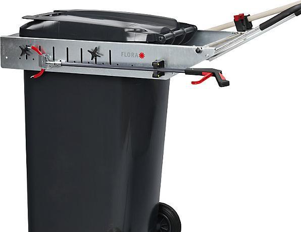 Image du produit Flora Châssis pour poubelles CARRIER PICK UP, avec poignée et support pour outils, à (240 l)