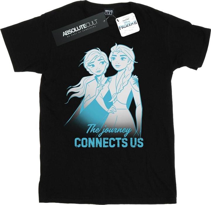 Produktbild Disney Frozen 2 Elsa and Anna The Journey Connects Us TShirt (M)