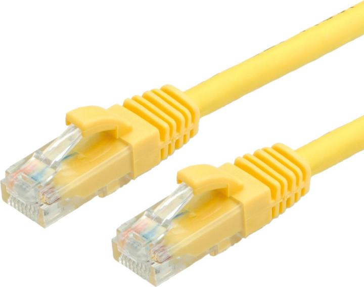 Actual product image Value UTP patch cable cat.6, LSOH, yellow, 1.5m (U/FTP, CAT6, 1.50 m)