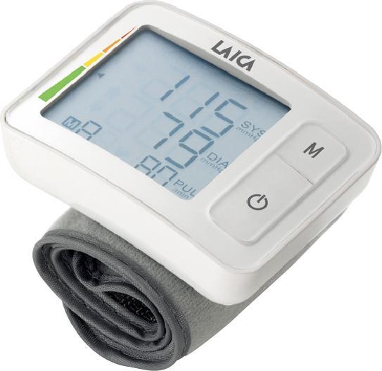 Laica BM7003 misurazione pressione sanguigna Polso Misuratore di pressione sanguigna automatico 2 ut (Misuratore di pressione sanguigna da polso)