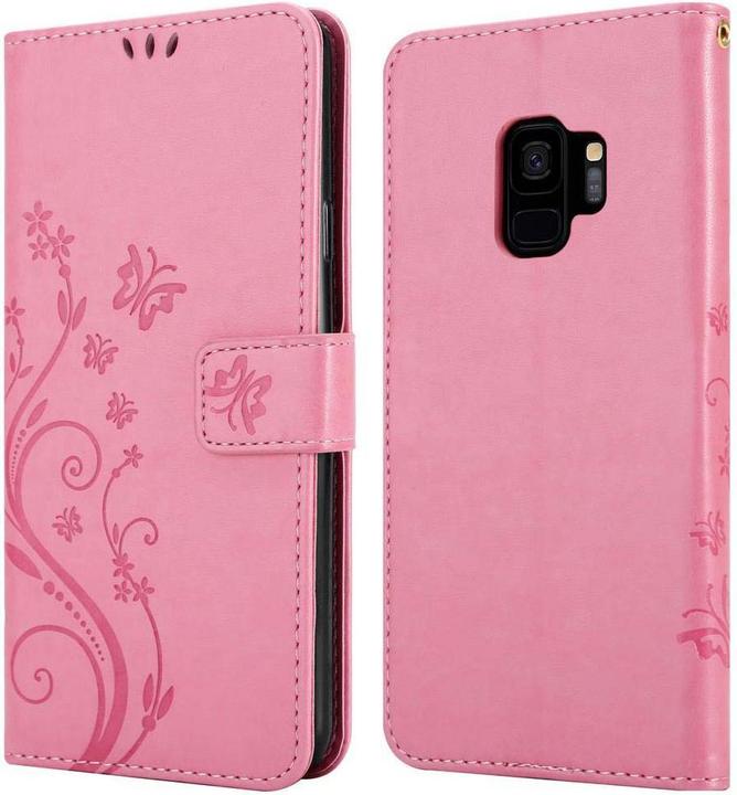 Produktbild Cadorabo Flower Book Cover (Samsung Galaxy S9)