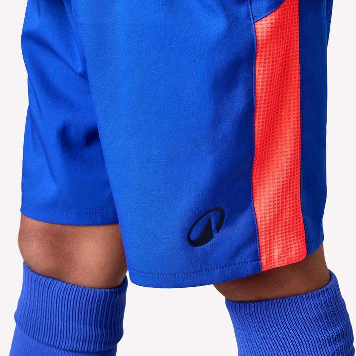 Actual product image Kipsta Kinder Fussball Shorts - Viralto blau/rot (14, 15, 16)