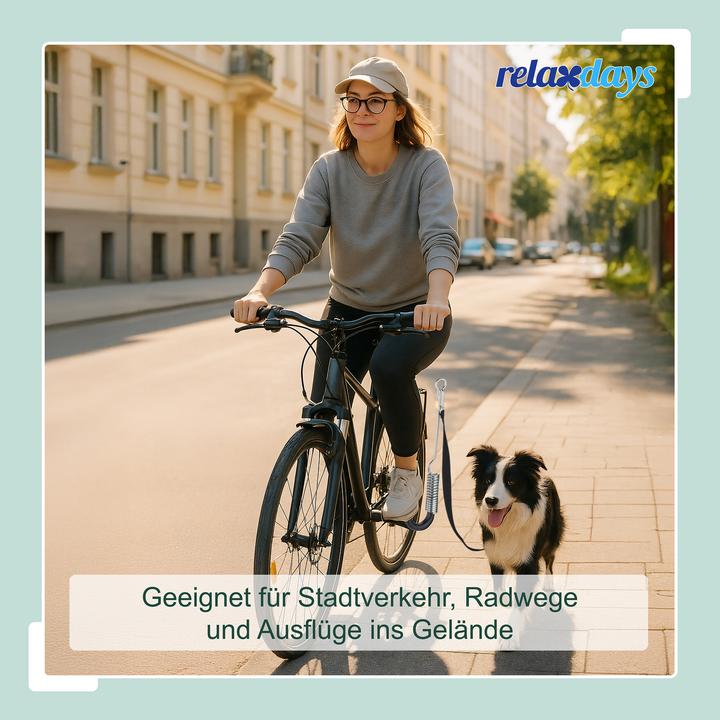 Produktbild Relaxdays Hunde-Fahrradleine (Hund, Fahrrad)