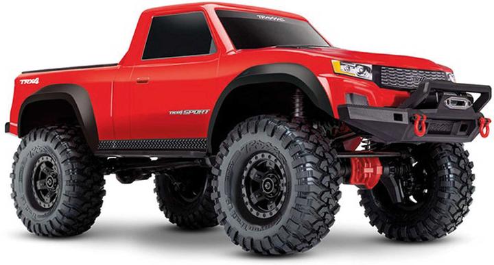 Actual product image Traxxas Trx-4 Sport 4x4 Rot 1/10 Scale-Crawler Rtr Brushed, Clipless, Ohne Akku Und Ladegerät (RTR Ready-to-Run)
