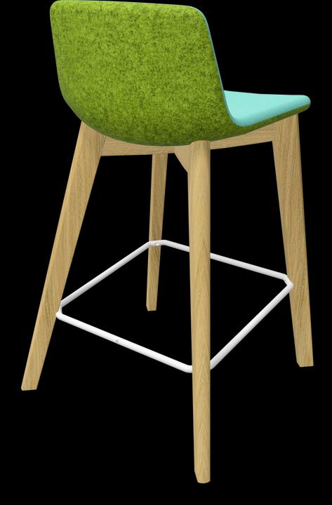 Immagine prodotto Narbutas Sgabello da bar Twist & Sit