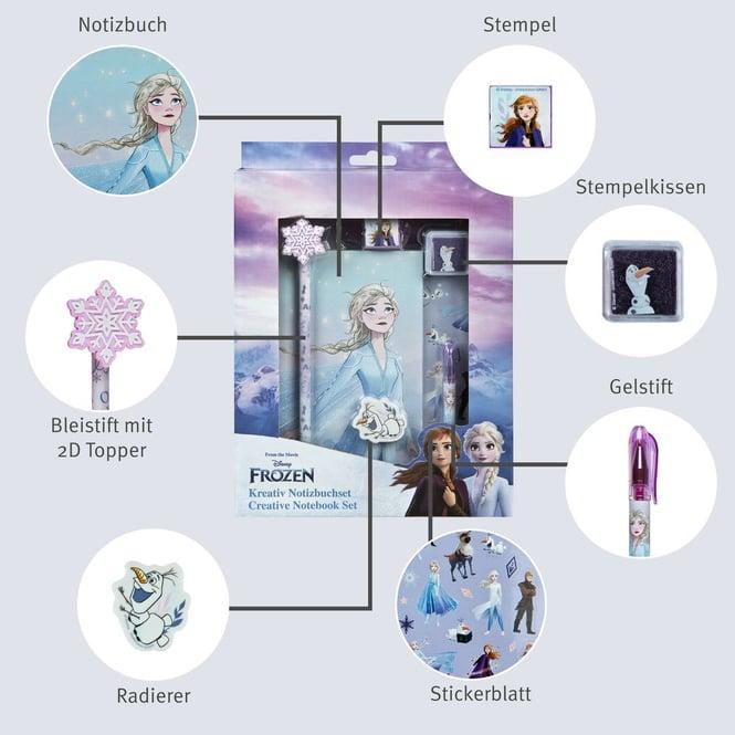 Actual product image Undercover Frozen creative notebook set