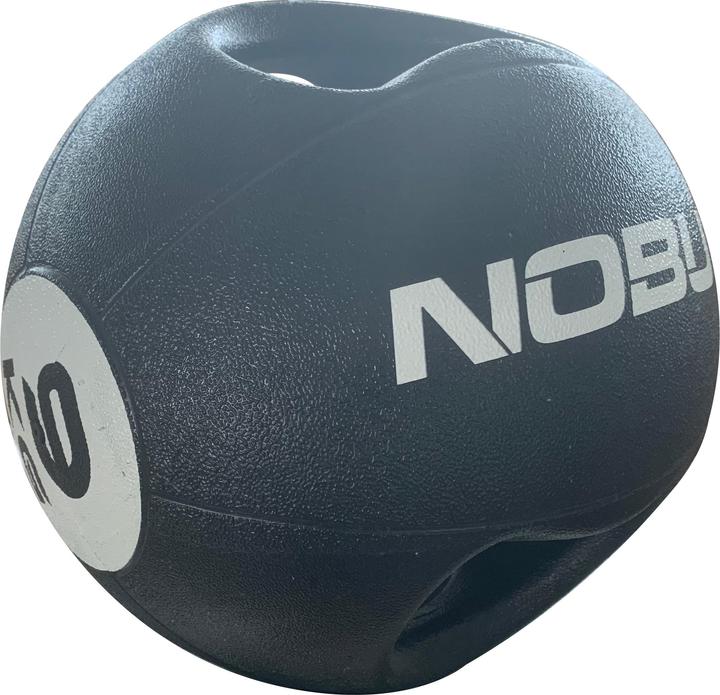 Nobu Athletics Medicine Ball mit doppelten Griffen (9 kg, 260 mm)