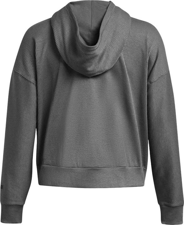 Actual product image Under Armour Womens/Ladies Journey Ribbed Oversized Hoodie (38 D)
