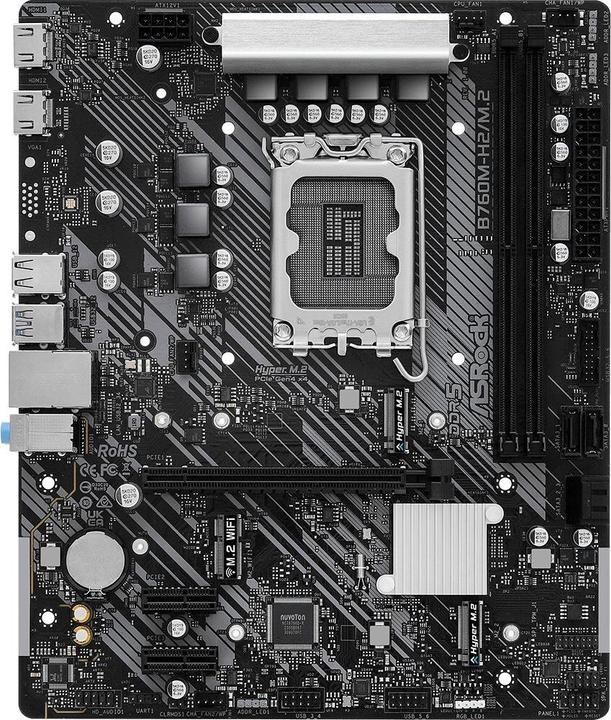 AsRock B760M-H2/M.2 (LGA 1700, Intel B760, mATX)