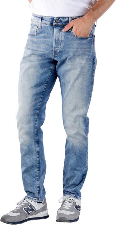 Actual product image G-Star 3301 Straight Tapered Jeans Elto Stretch indigo aged (W34/L34)