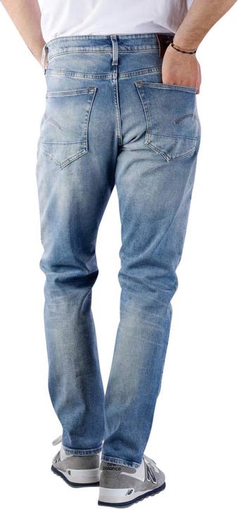 Actual product image G-Star 3301 Straight Tapered Jeans Elto Stretch indigo aged (W34/L34)