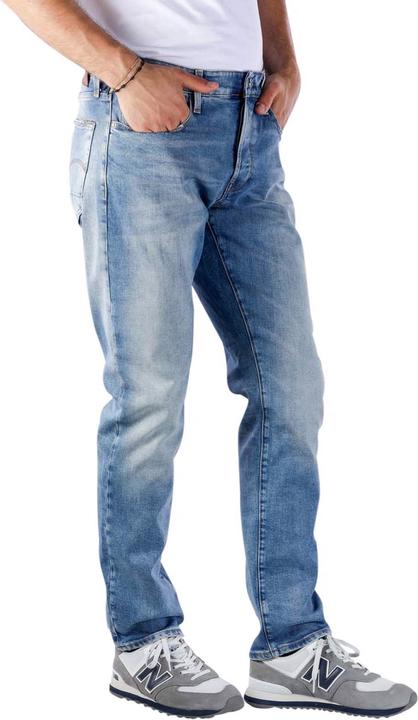 Actual product image G-Star 3301 Straight Tapered Jeans Elto Stretch indigo aged (W34/L34)