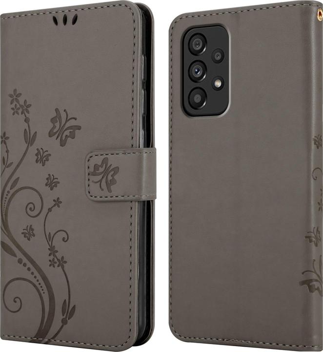 Produktbild Cadorabo Flower Book Hülle für Samsung Galaxy A53 5G (Samsung Galaxy A53 5G)