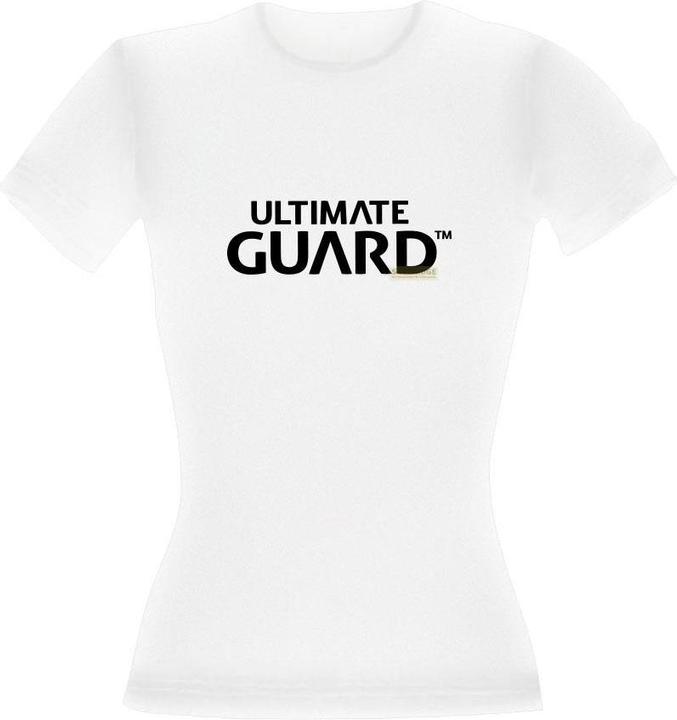 Ultimate Guard T-Shirt femme Wordmark Blanc (XS) (XS)
