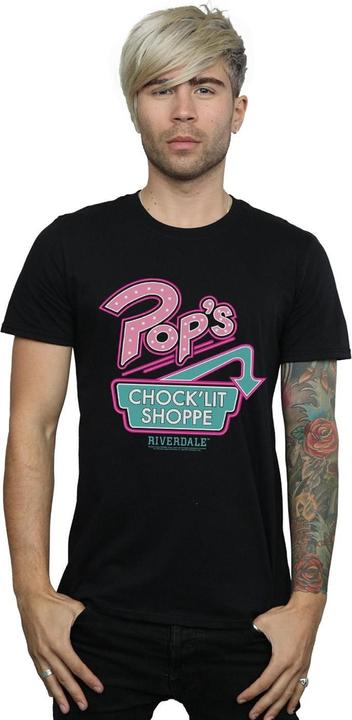Actual product image Riverdale Mens Pops Logo T-Shirt (XL)