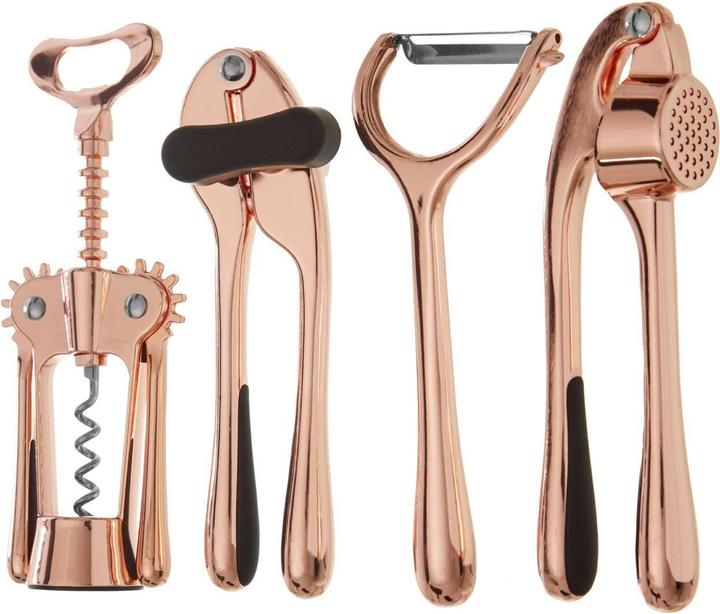 Image du produit Fifty five south Set de 4 gadgets de cuisine Paragon Rosé Or