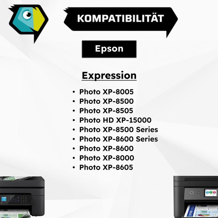 Produktbild Inkadoo Druckerpatronen kompatibel zu Epson C13T37924010 / 378XL Tintenpatrone, cyan Cyan (C)