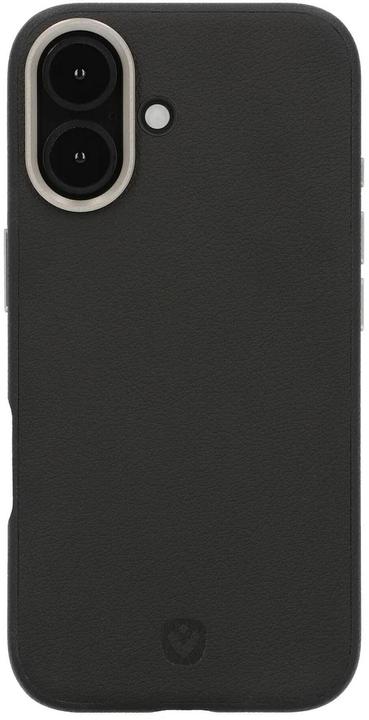 Valenta Back Cover Magsafe Style iPhone 16 Schwarz, Grundfarbe (Apple iPhone 16)