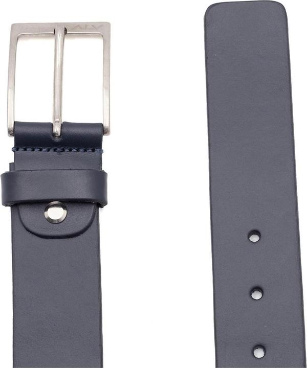Produktbild ALV by Alviero Martini Herrengürtel Aus Echtem Leder Made In Italy - Modell Draco - 3,0 X 130 Cm (110, 115, 120, 125)