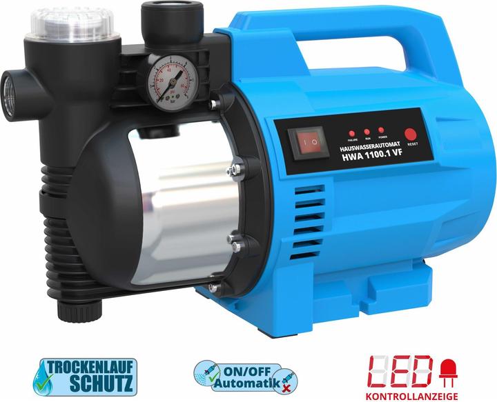 Güde Automate d'eau domestique HWA 1100.1 VF (93907) (Pompe à eau domestique)