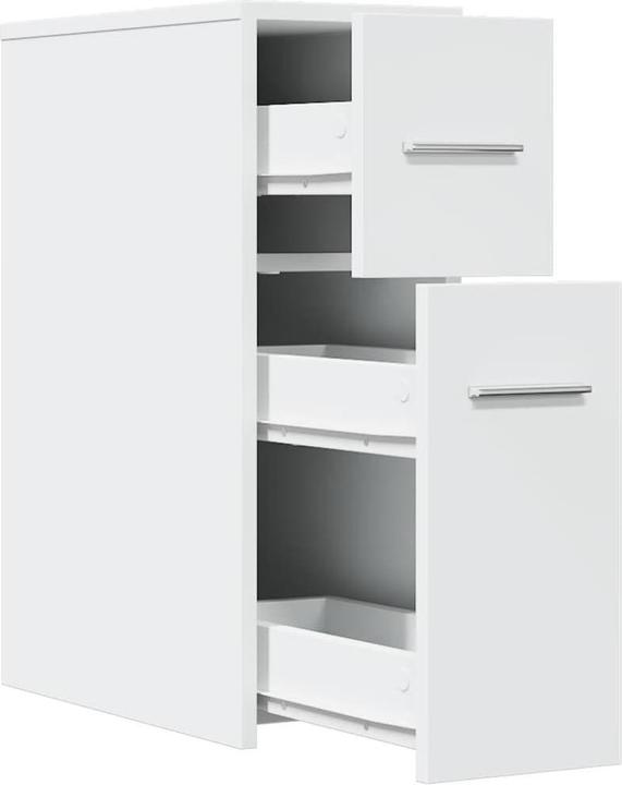 Produktbild VidaXL Badschrank Schmal mit Rollen