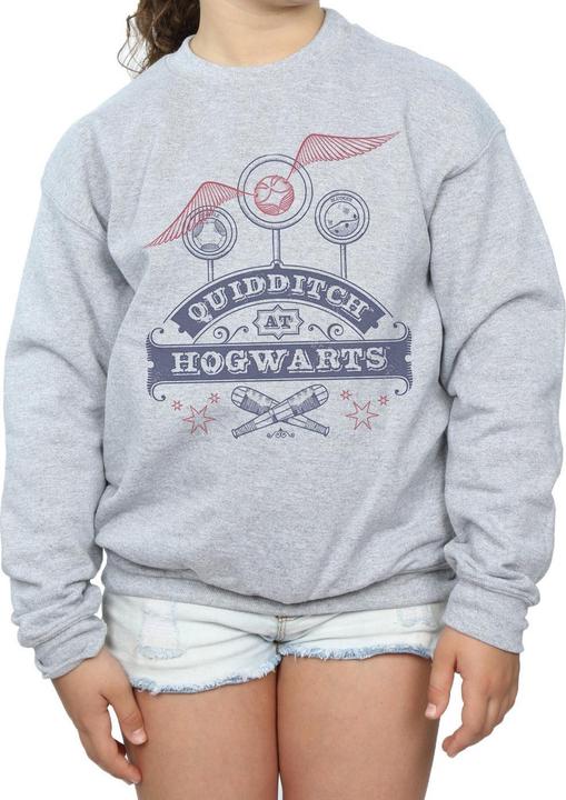 Produktbild Quidditch At Hogwarts Sweatshirt Mädchen (152, 158)