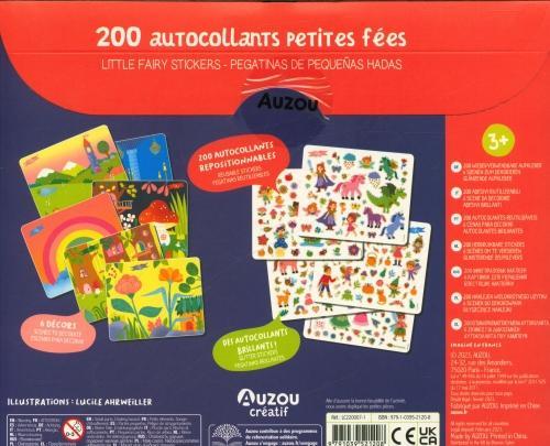 Actual product image Auzou France 200 autocollants petites fées