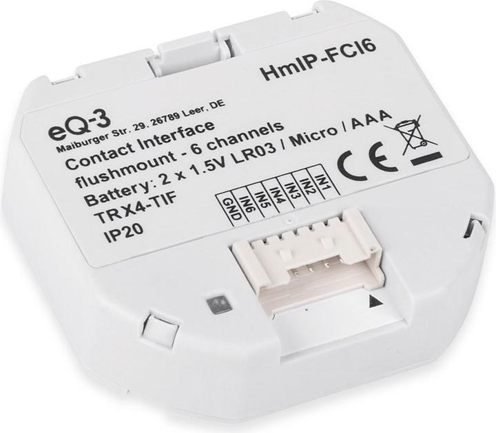 Actual product image EQ-3 Contact interface 6-fold (Switch actuator)