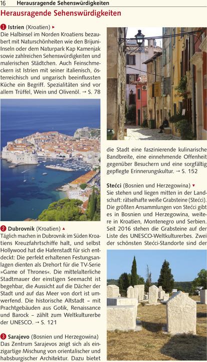 Actual product image Reiseführer Balkan (German, Martin Bock, Birgitta Gabriela Hanover Moser, Frank Dietze, Matthias Koeffler, Shkëlzen Alite, 2023)