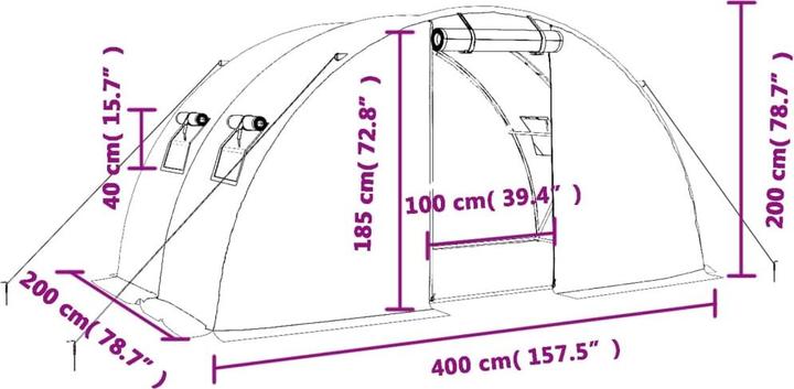 Actual product image VidaXL Hadlee